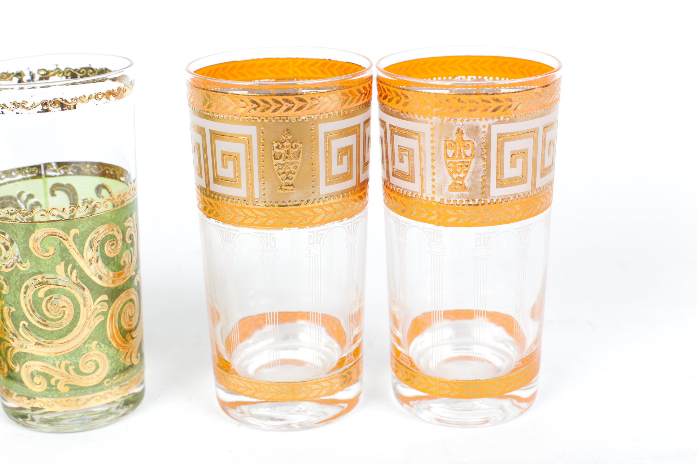 Set of Vintage Juice Glasses