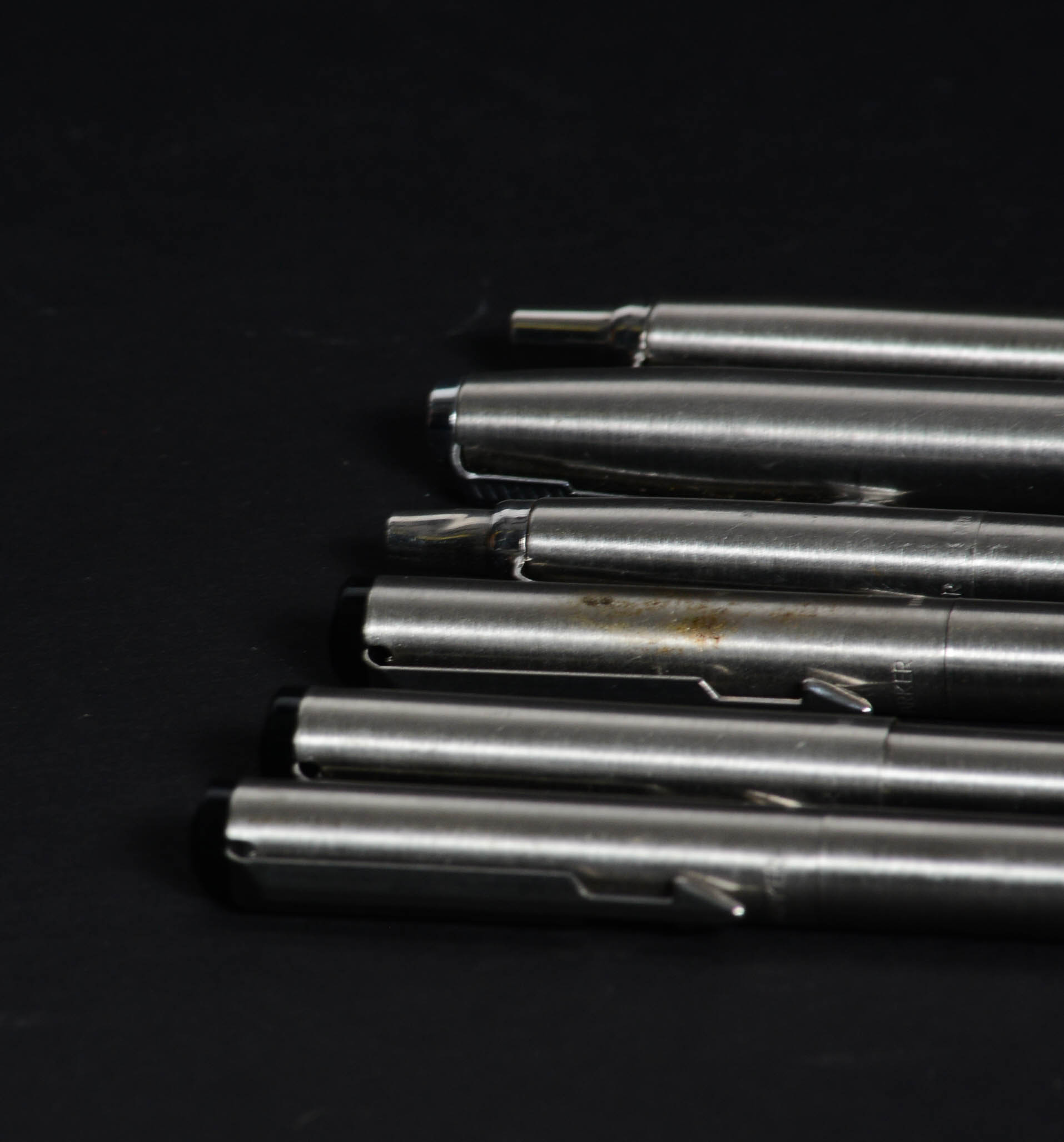 Collection of Six Parker Pens