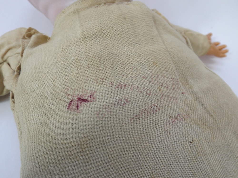 Vintage Bye Lo Porcelain Head Baby Doll