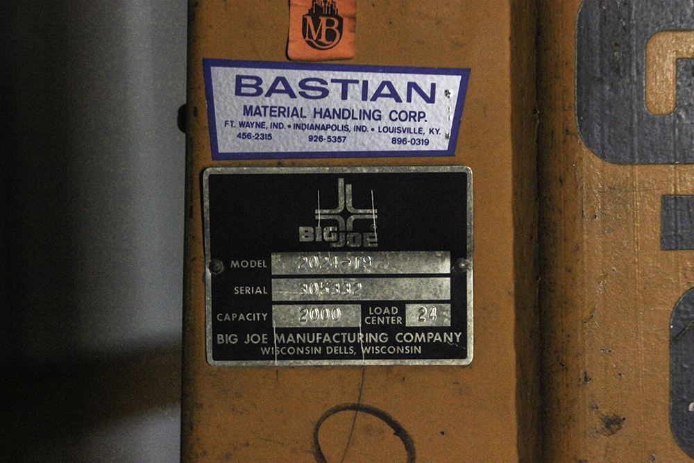 Big Joe Manual Stacker