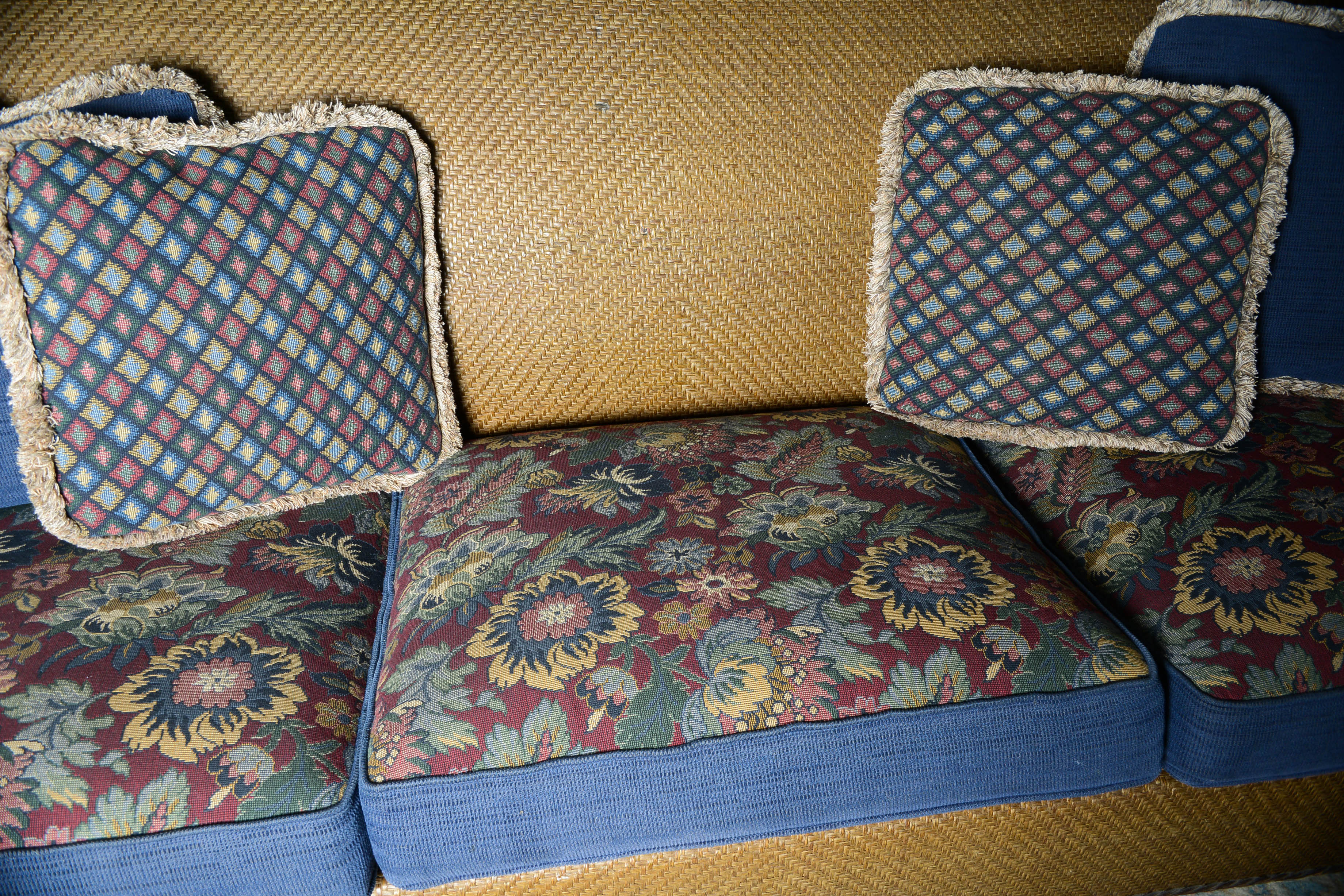 Hickory Chair Mark Hampton Collection Woven/Upholstered Sofa