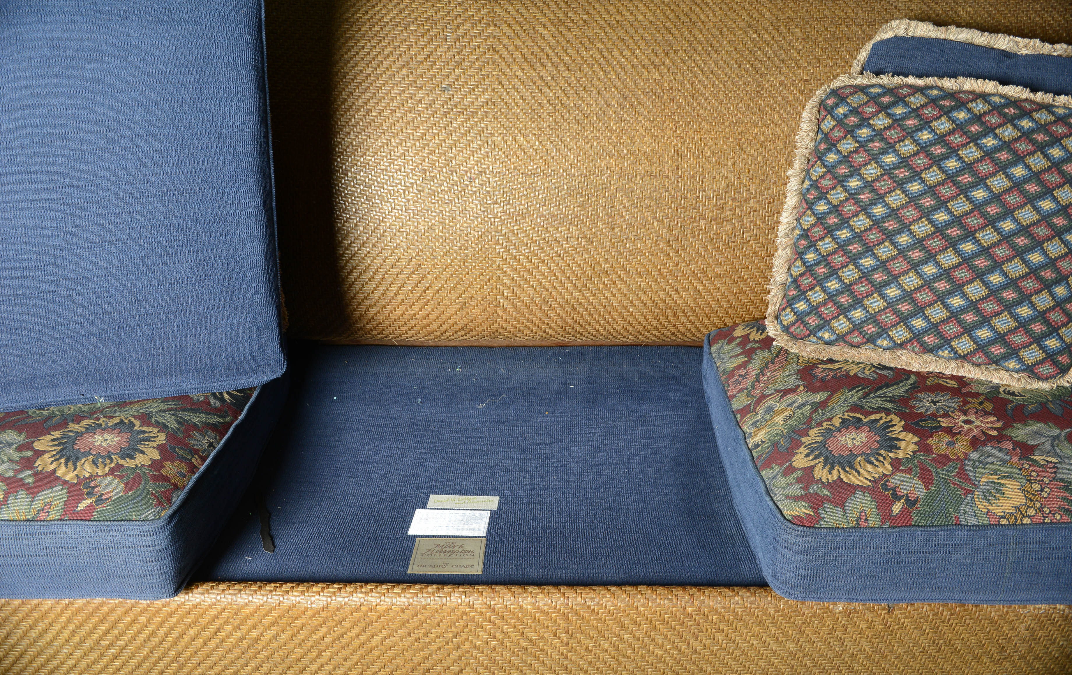 Hickory Chair Mark Hampton Collection Woven/Upholstered Sofa