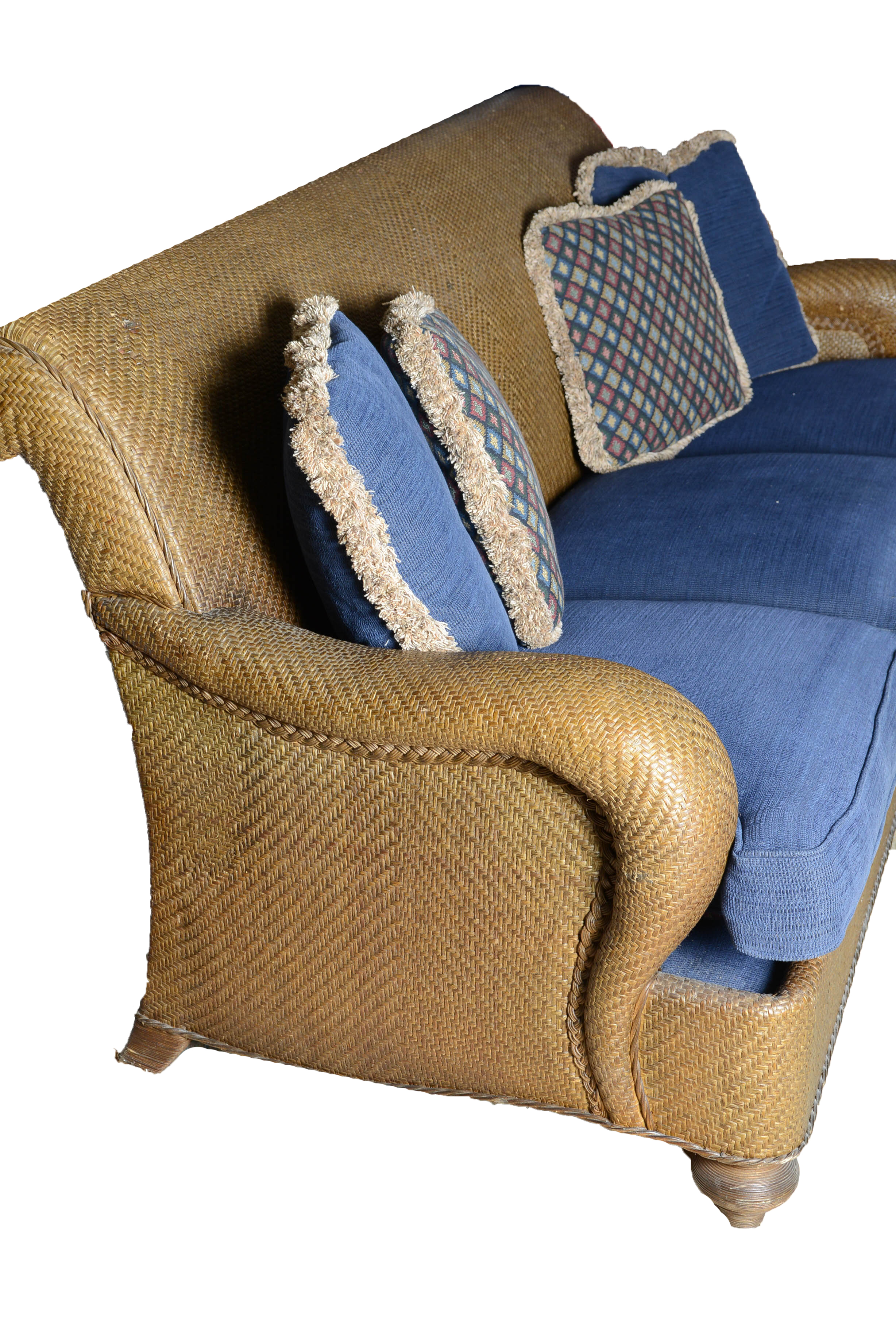 Hickory Chair Mark Hampton Collection Woven/Upholstered Sofa