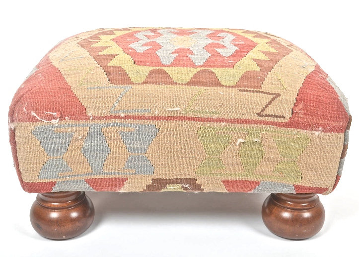 Wool Ottoman by Bombay