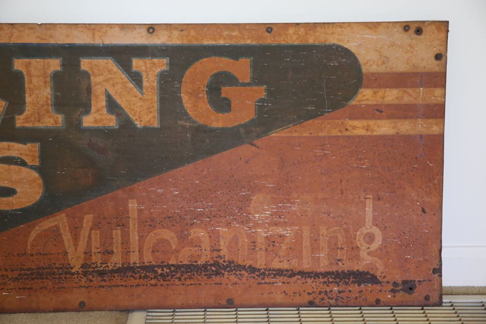 Vintage Seiberling Tires Sign