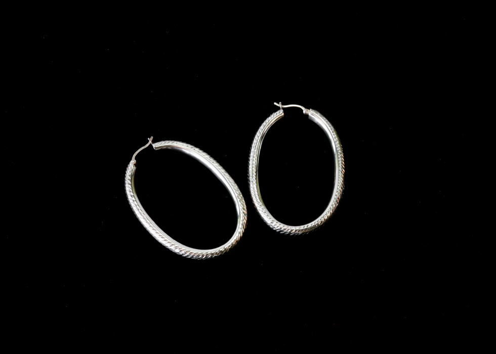 Sterling Silver Necklace, Earrings, Ring, and Pendant