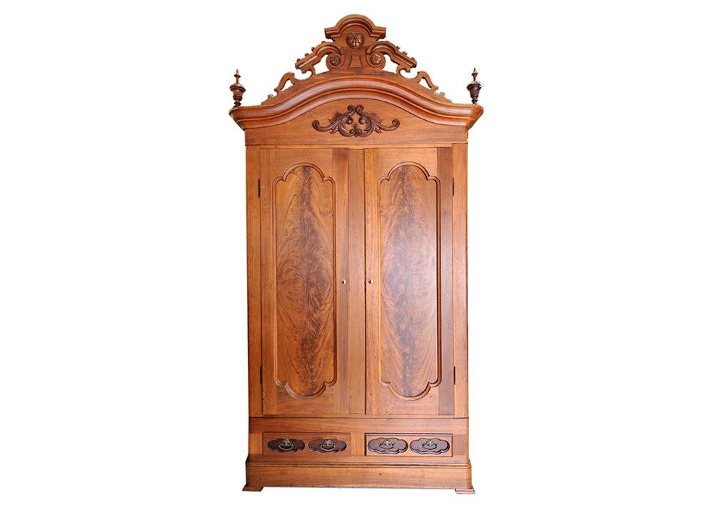 Antique Walnut Armoire