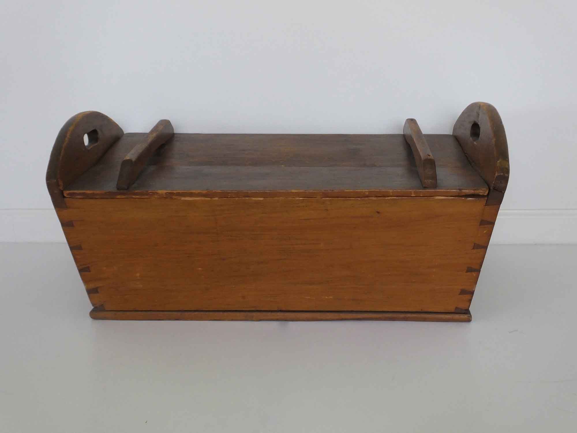 Antique Wood Bread Box