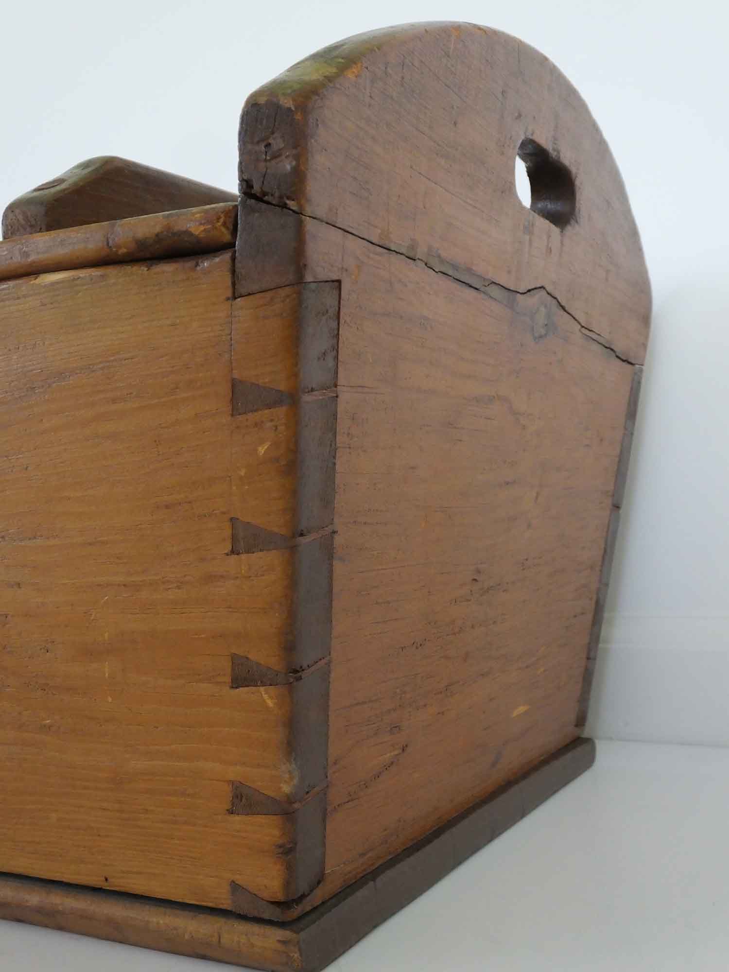 Antique Wood Bread Box