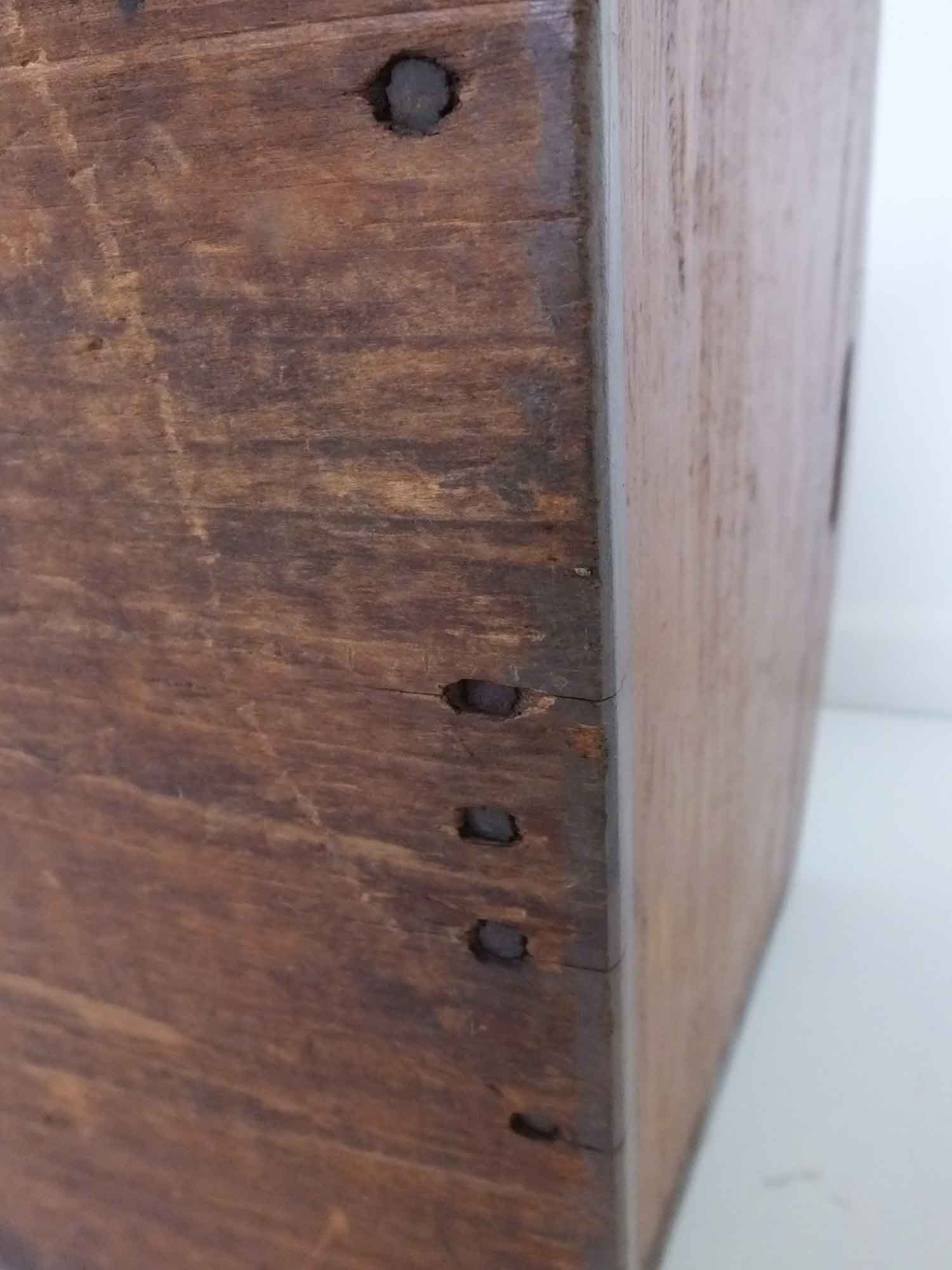 Antique Wood Bread Box