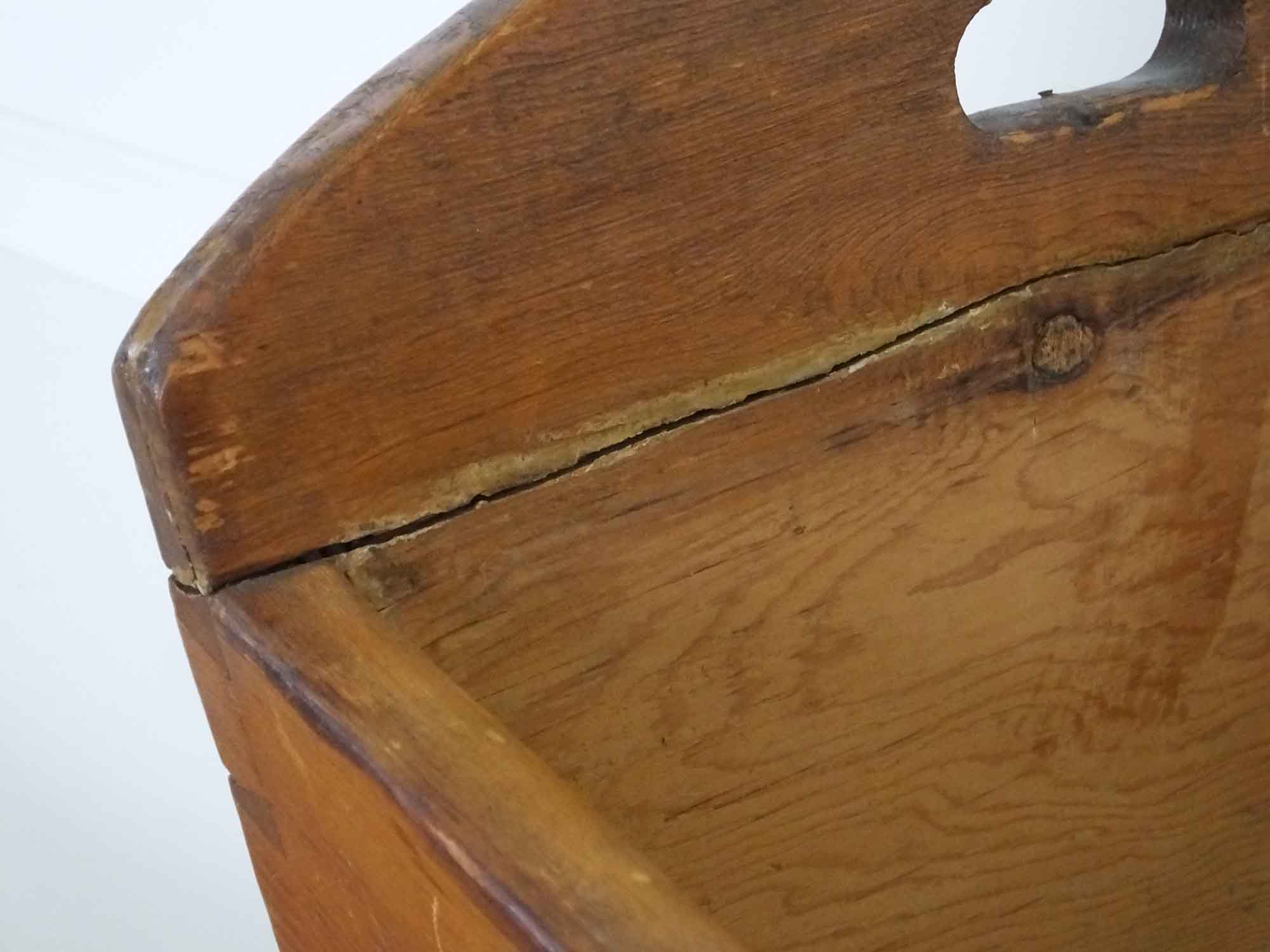 Antique Wood Bread Box