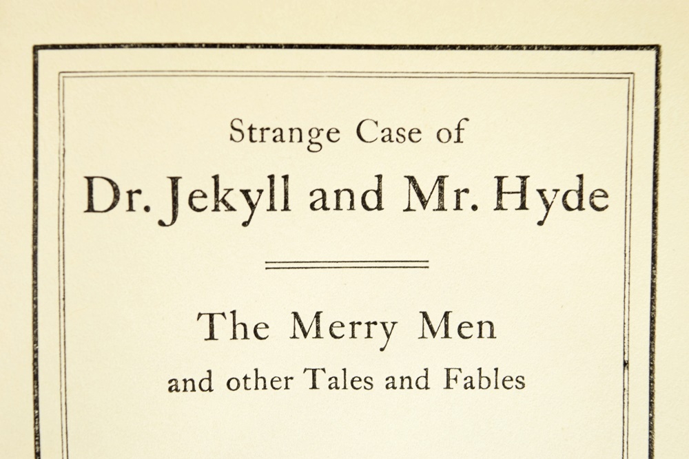 1906 Medallion Edition Publication of Stevenson Books, Nine Vols.