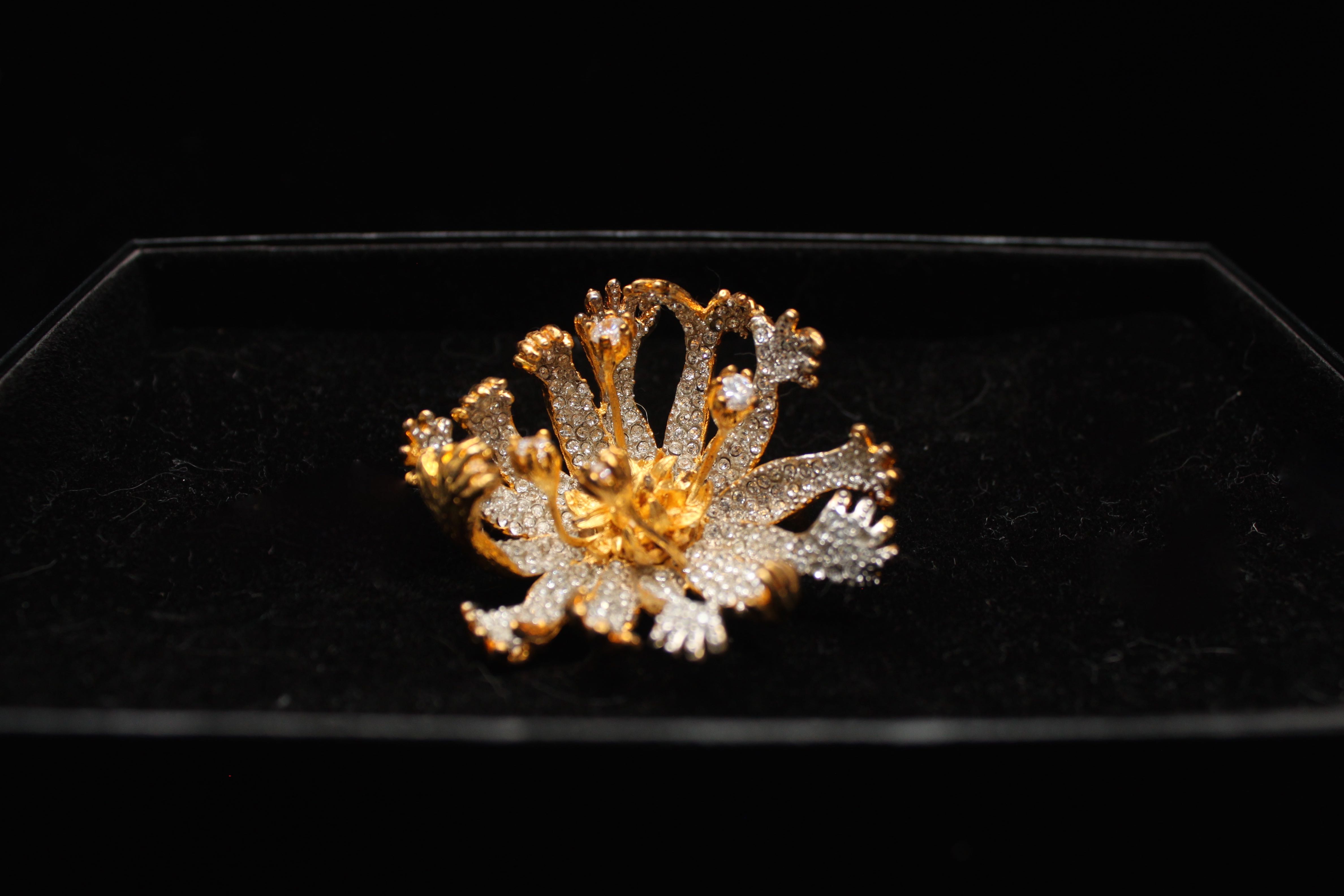 Salvador Dali Art-in-Jewels Authorized Reproduction Brooch