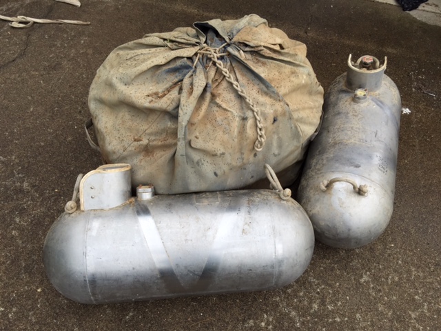 Vintage "Raven Ind." Hot Air Balloon and Equipment