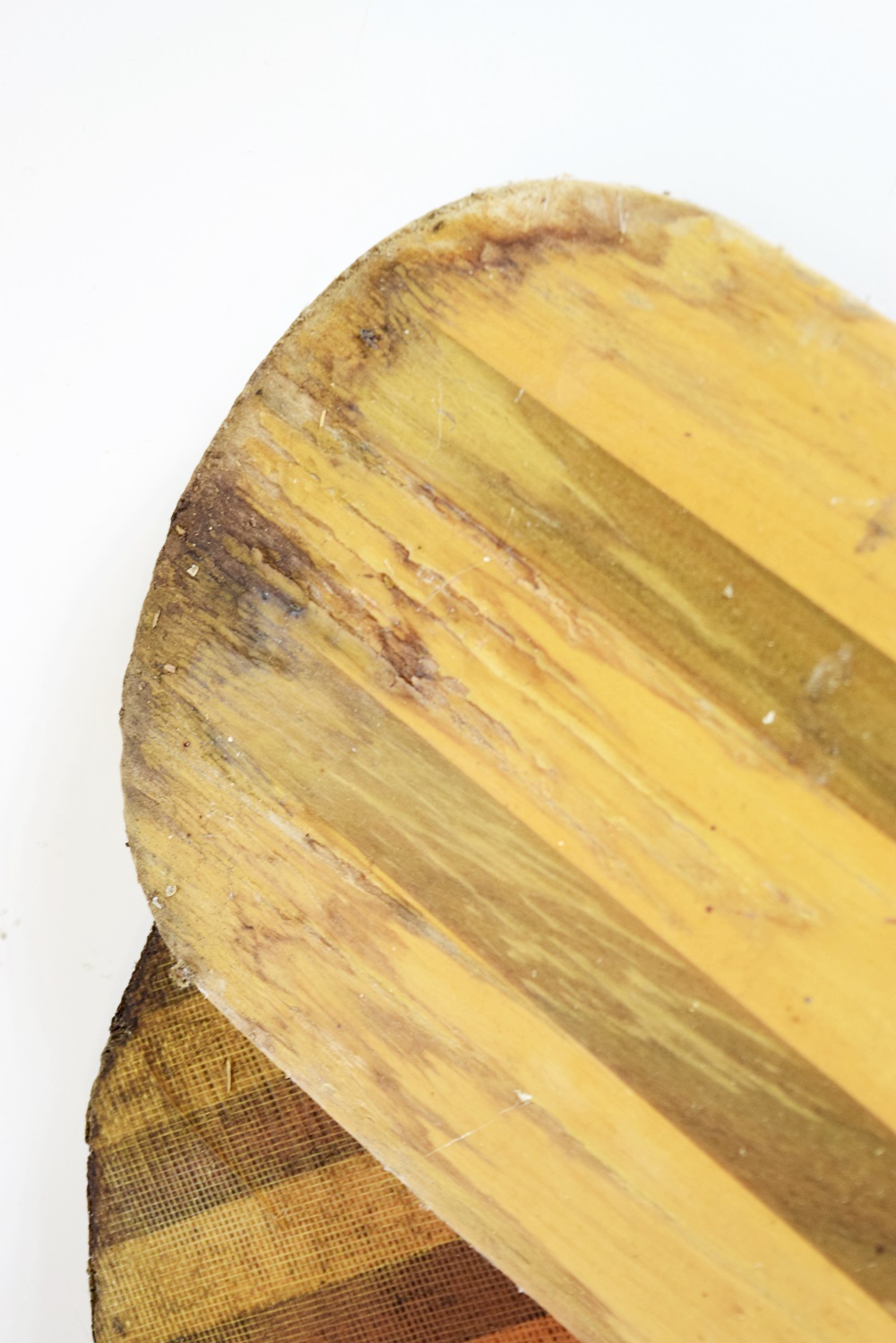 Six Vintage Wooden Canoes Paddles in Various Shapes and Sizes