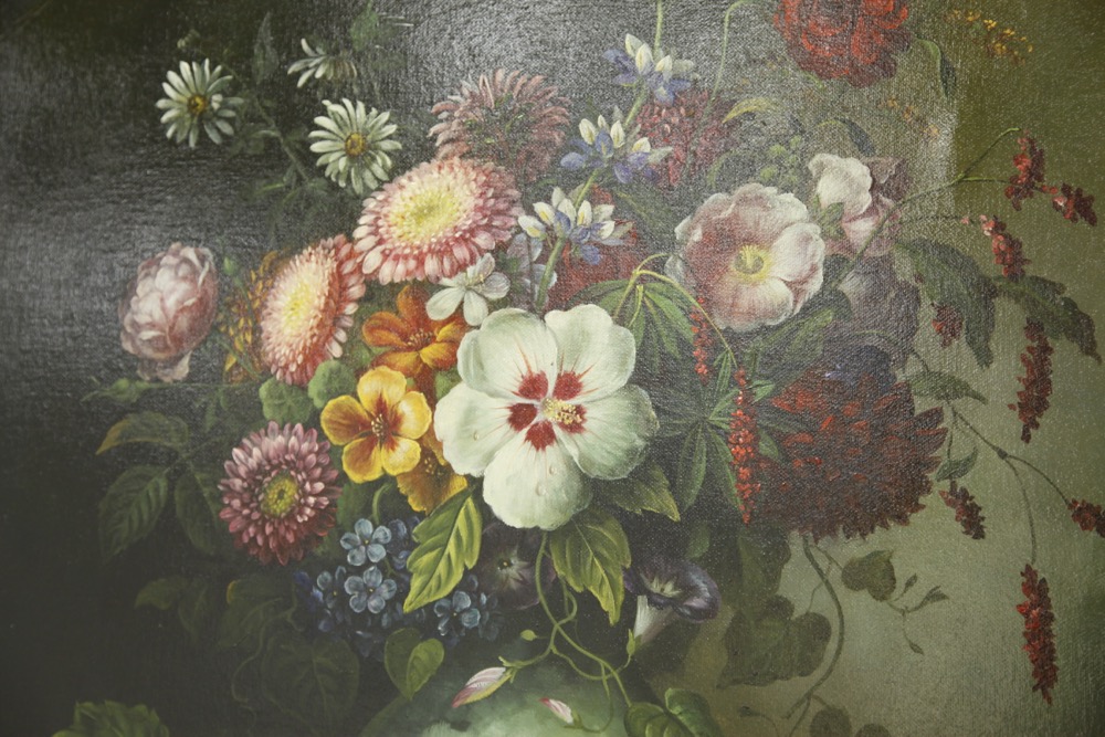 J. Nodrik Still Life Oil Painting