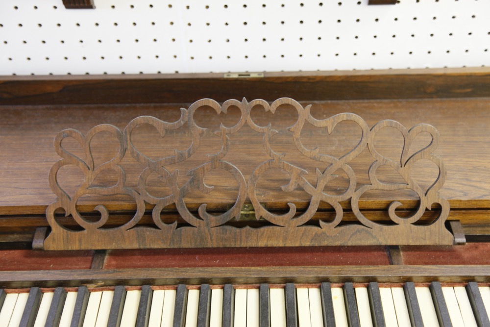 Civil War Era Melodeon with Stool