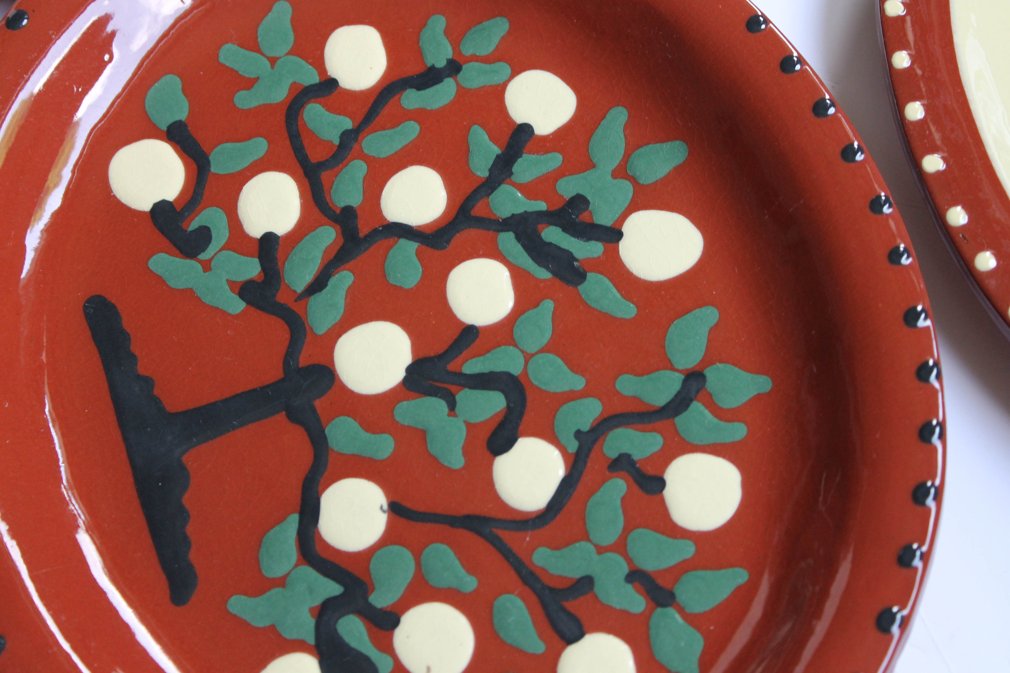 Exemplary Redware Pottery Collection