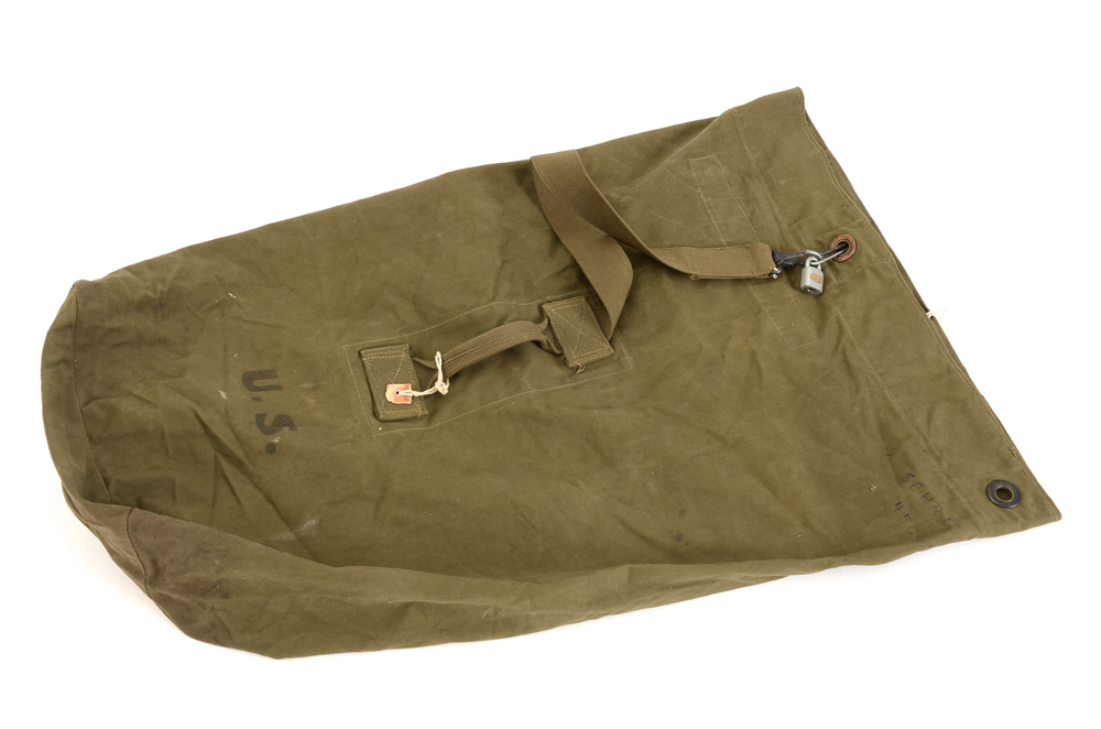 Vintage U.S. Army Duffle Bags and Clothing