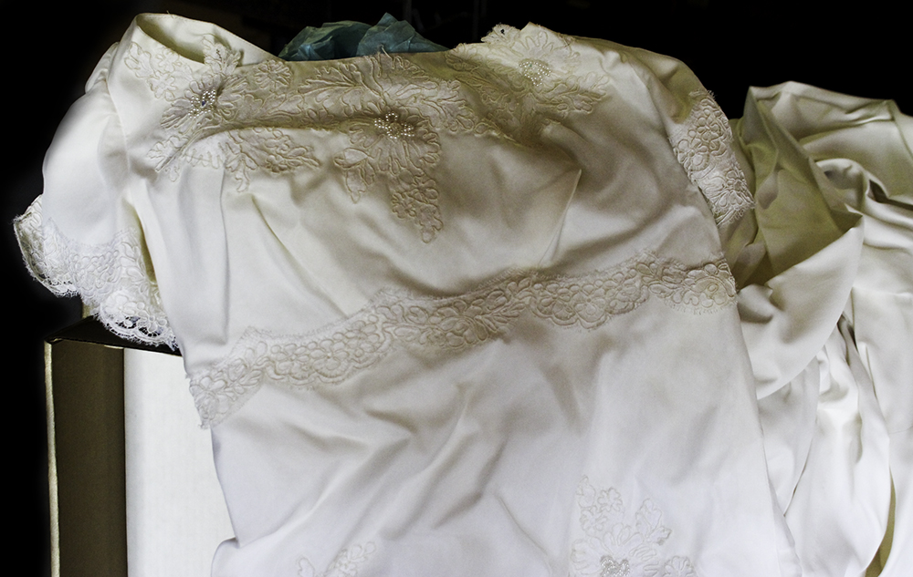 Vintage Wedding Dress In Box