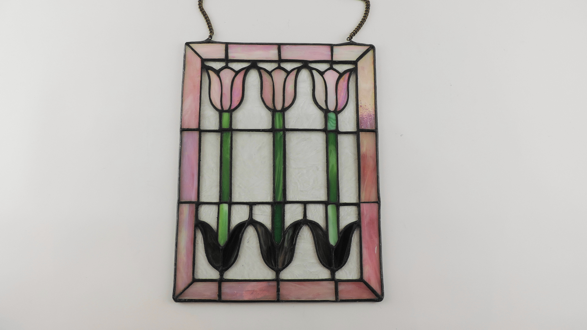 Stained Glass Art Piece EBTH