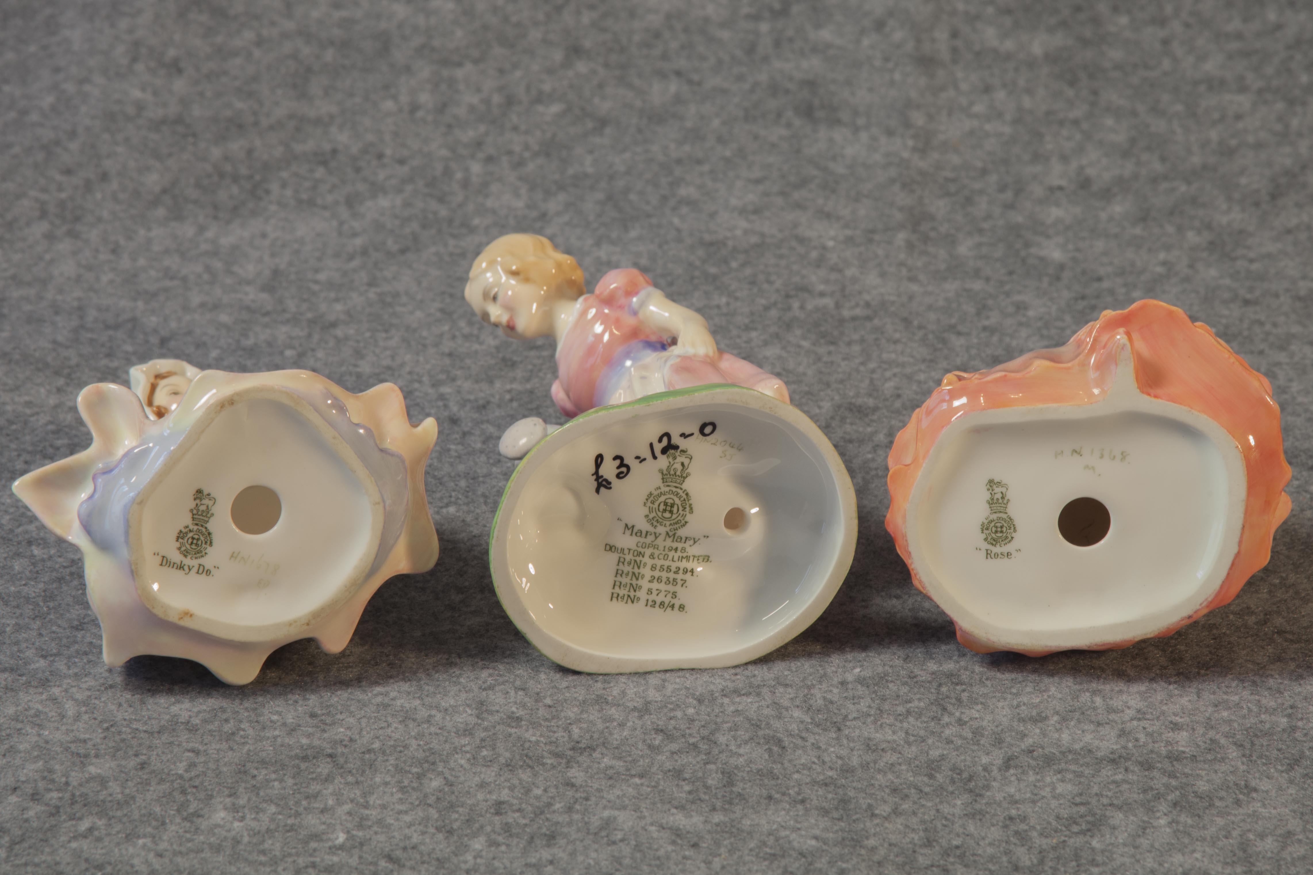 Assortment of Vintage Figurines including Royal Doulton