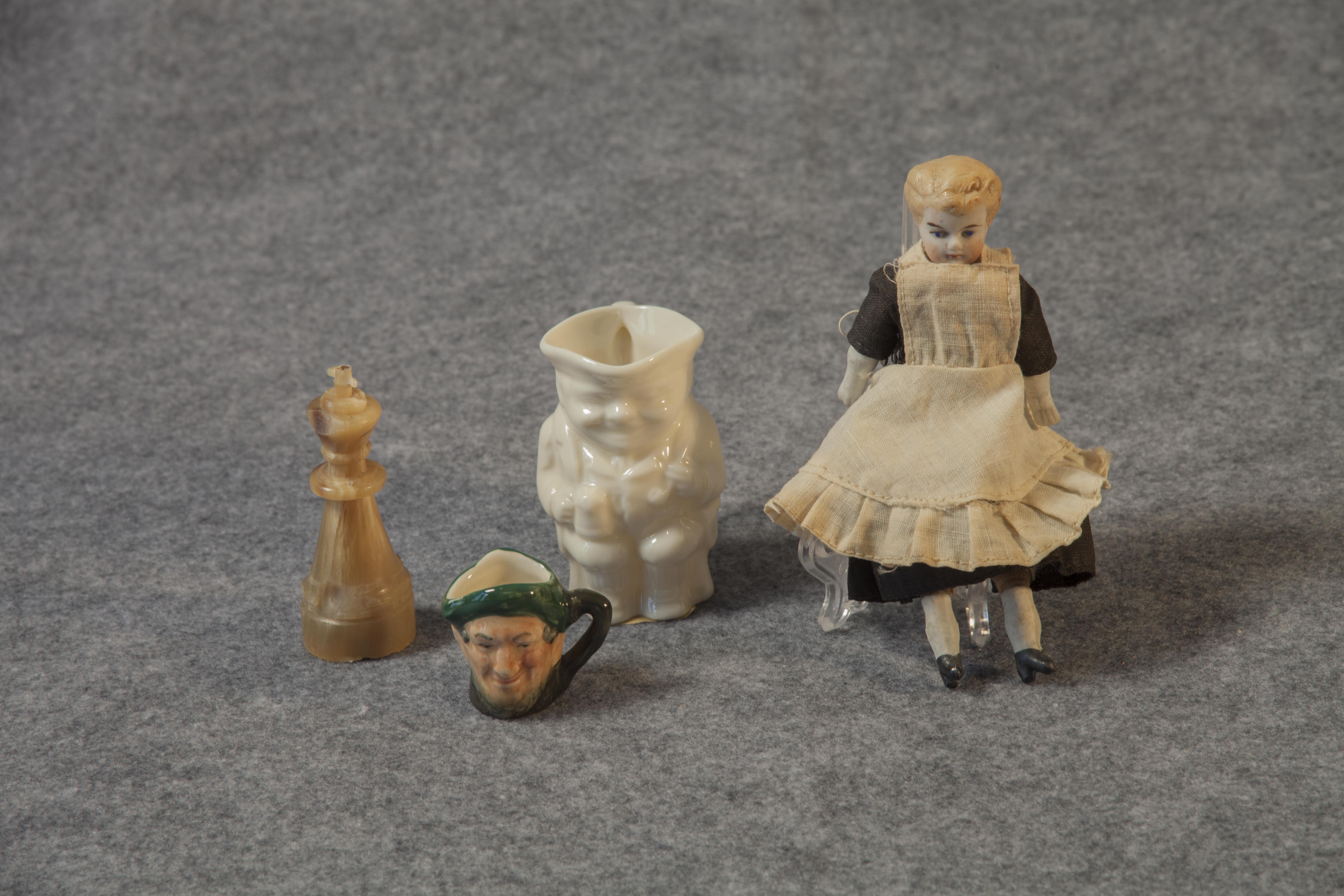 Assortment of Vintage Figurines including Royal Doulton