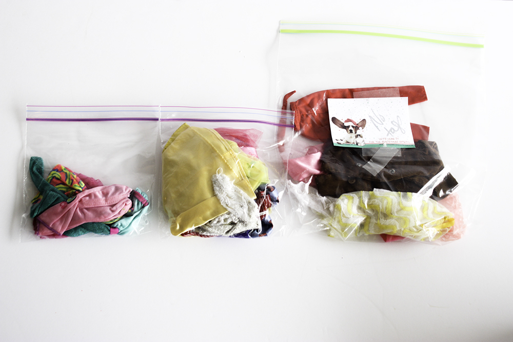 Vintage Barbie Clothes and Case