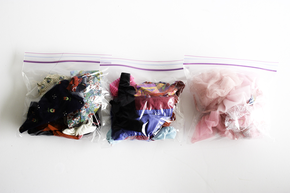 Vintage Barbie Clothes and Case