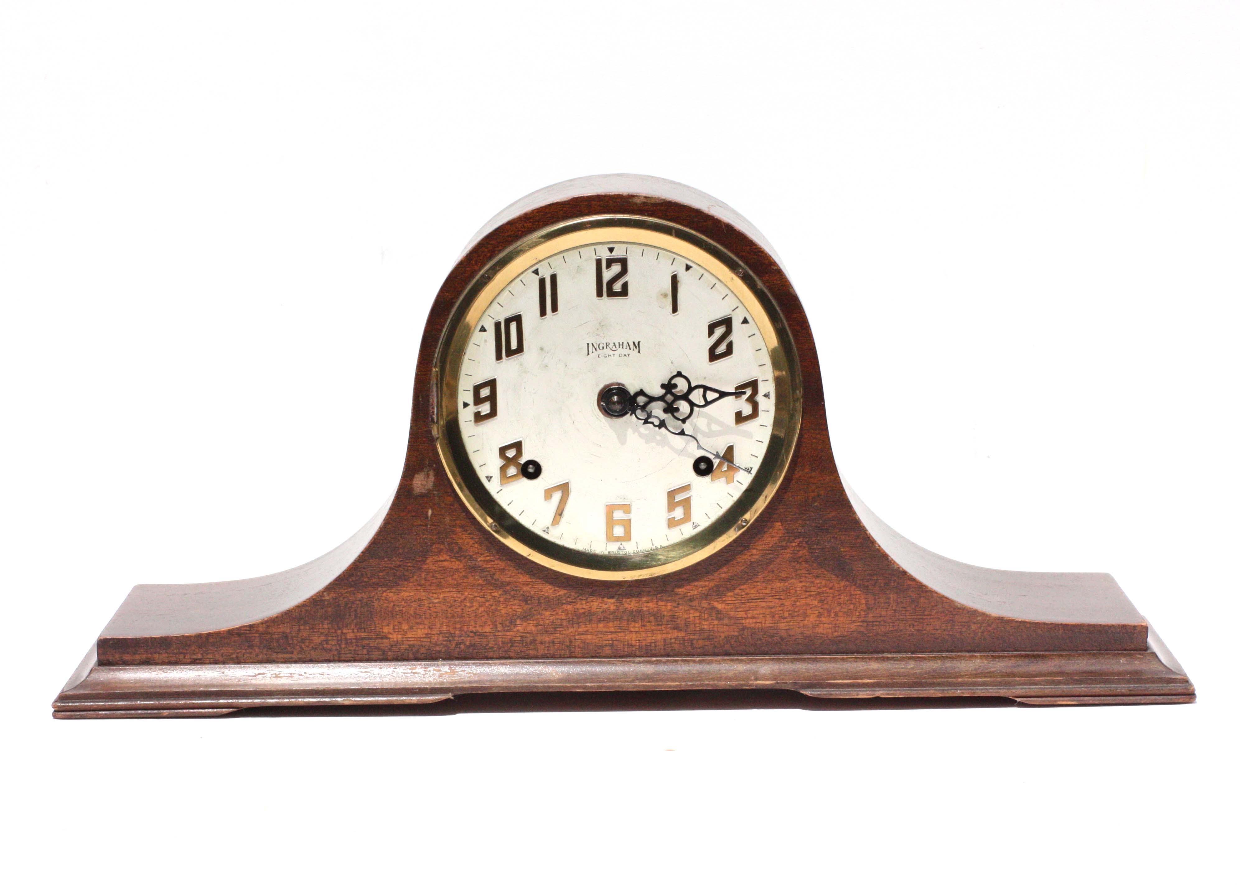 Ingraham Eight Day Mantel Clock