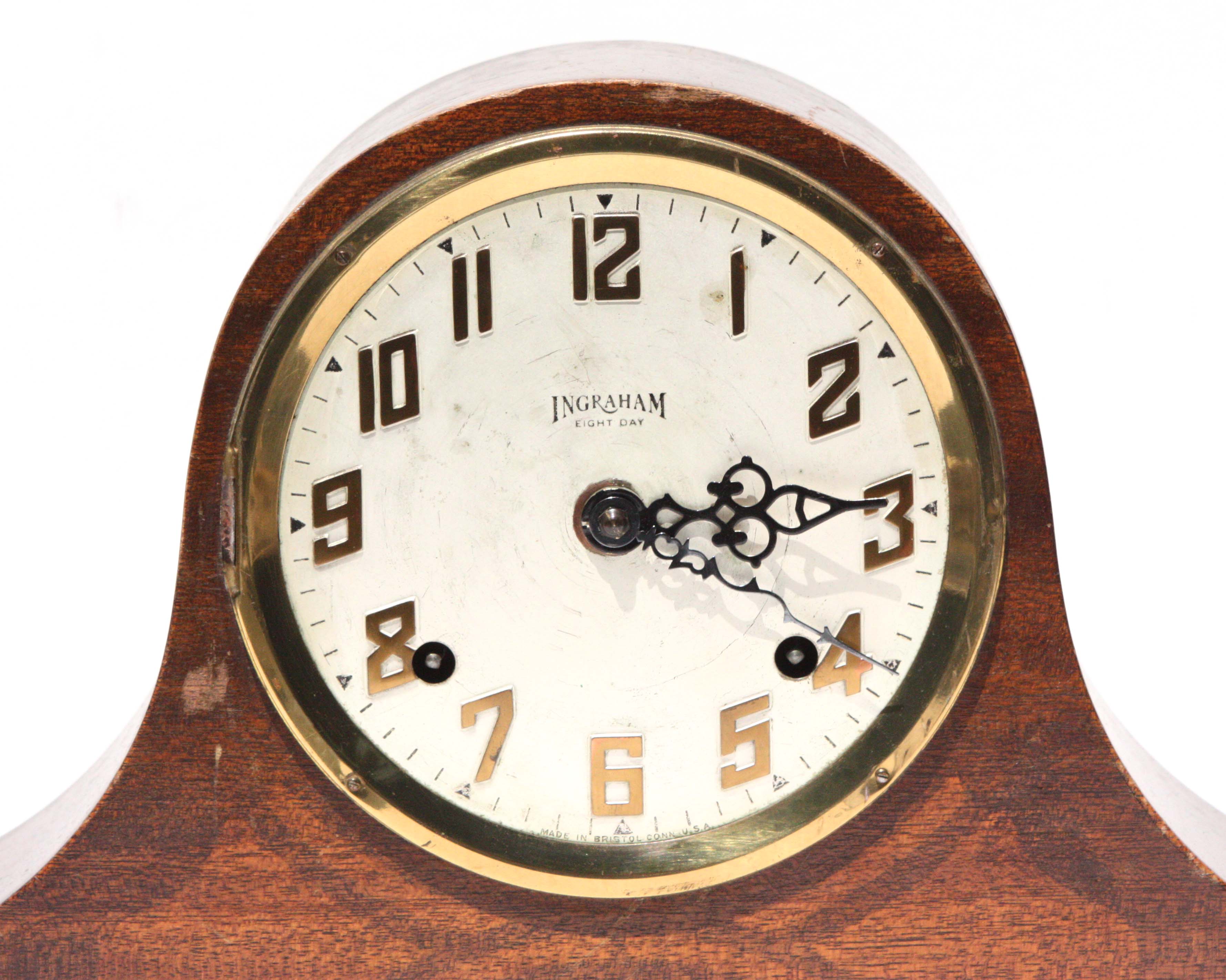 Ingraham Eight Day Mantel Clock