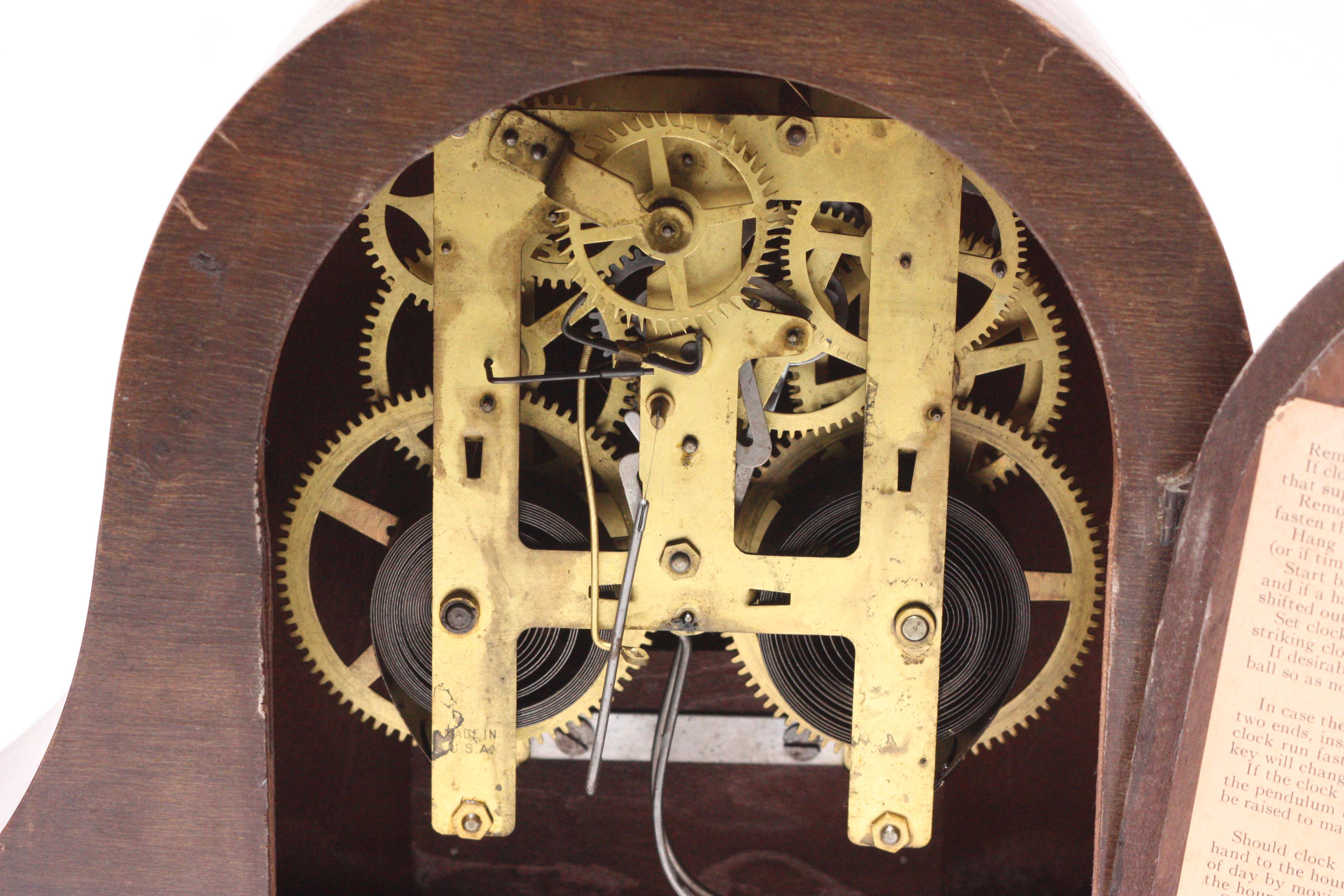 Ingraham Eight Day Mantel Clock