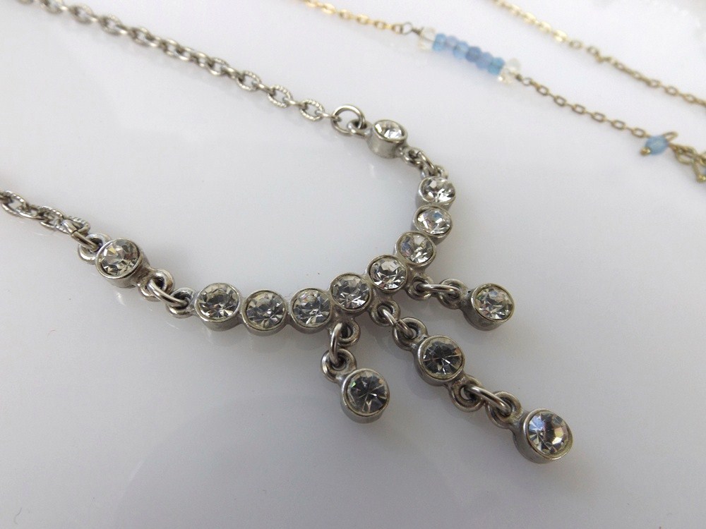 Faux Pearl and Rhinestone Jewelry