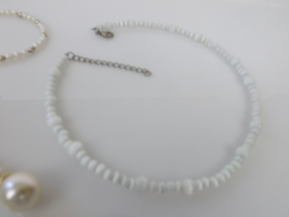 Faux Pearl and Rhinestone Jewelry