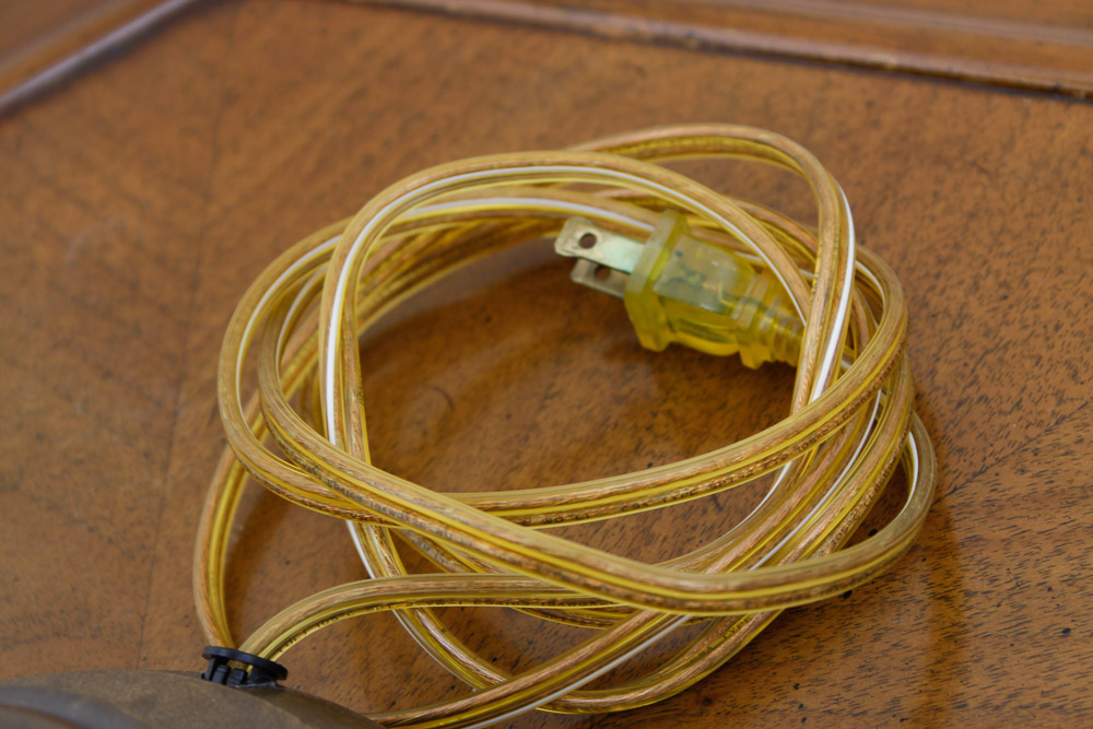 Brushed Brass Finish Table Lamp