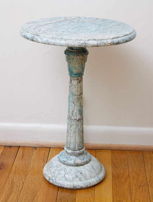 Blue Marble Pedestal