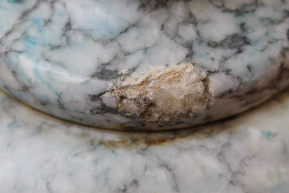 Blue Marble Pedestal