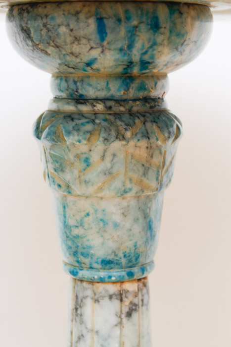 Blue Marble Pedestal