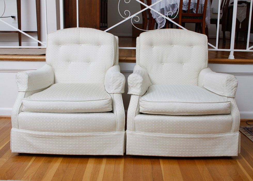 Pair of Mid Century Arm Chairs