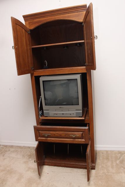 Narrow Entertainment Center