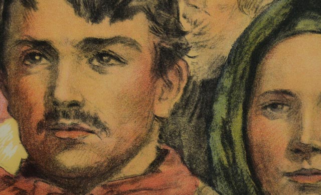 WWI Liberty Loan Color Lithograph Propaganda Poster