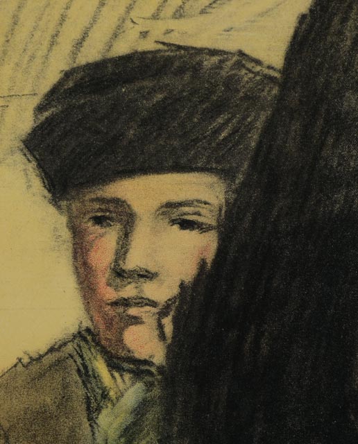 WWI Liberty Loan Color Lithograph Propaganda Poster