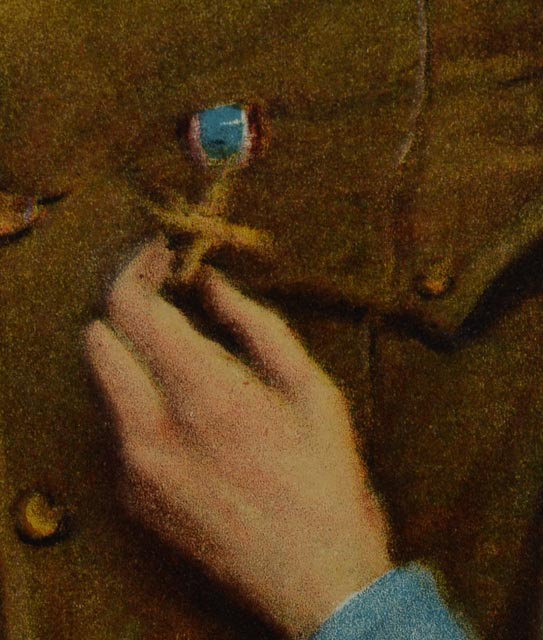 WWI Victory Liberty Loan Color Lithograph Propaganda Poster