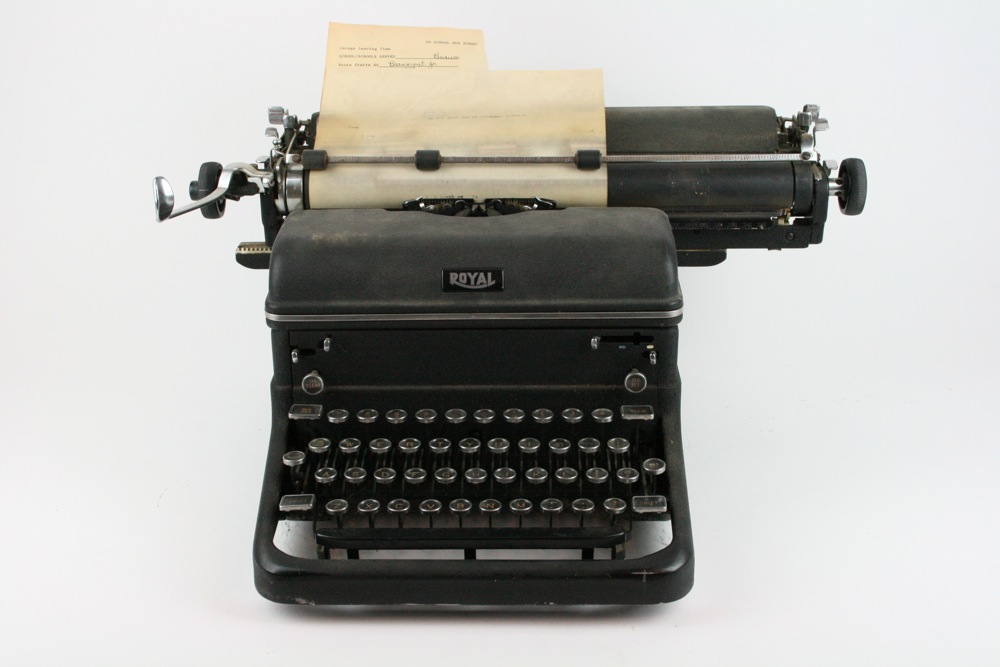 Mid-Century Royal Typewriter