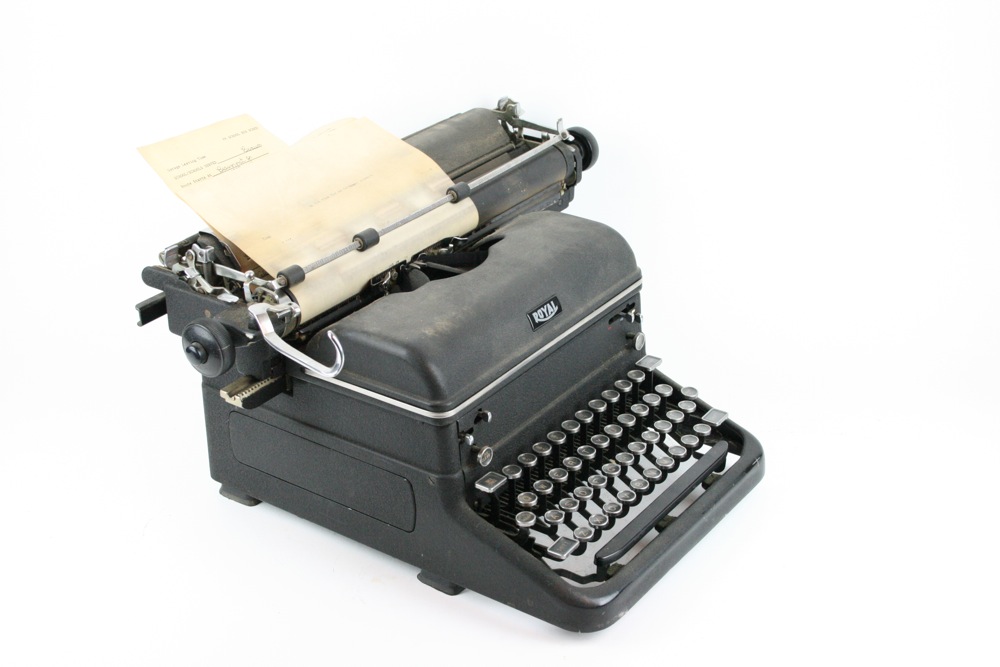 Mid-Century Royal Typewriter