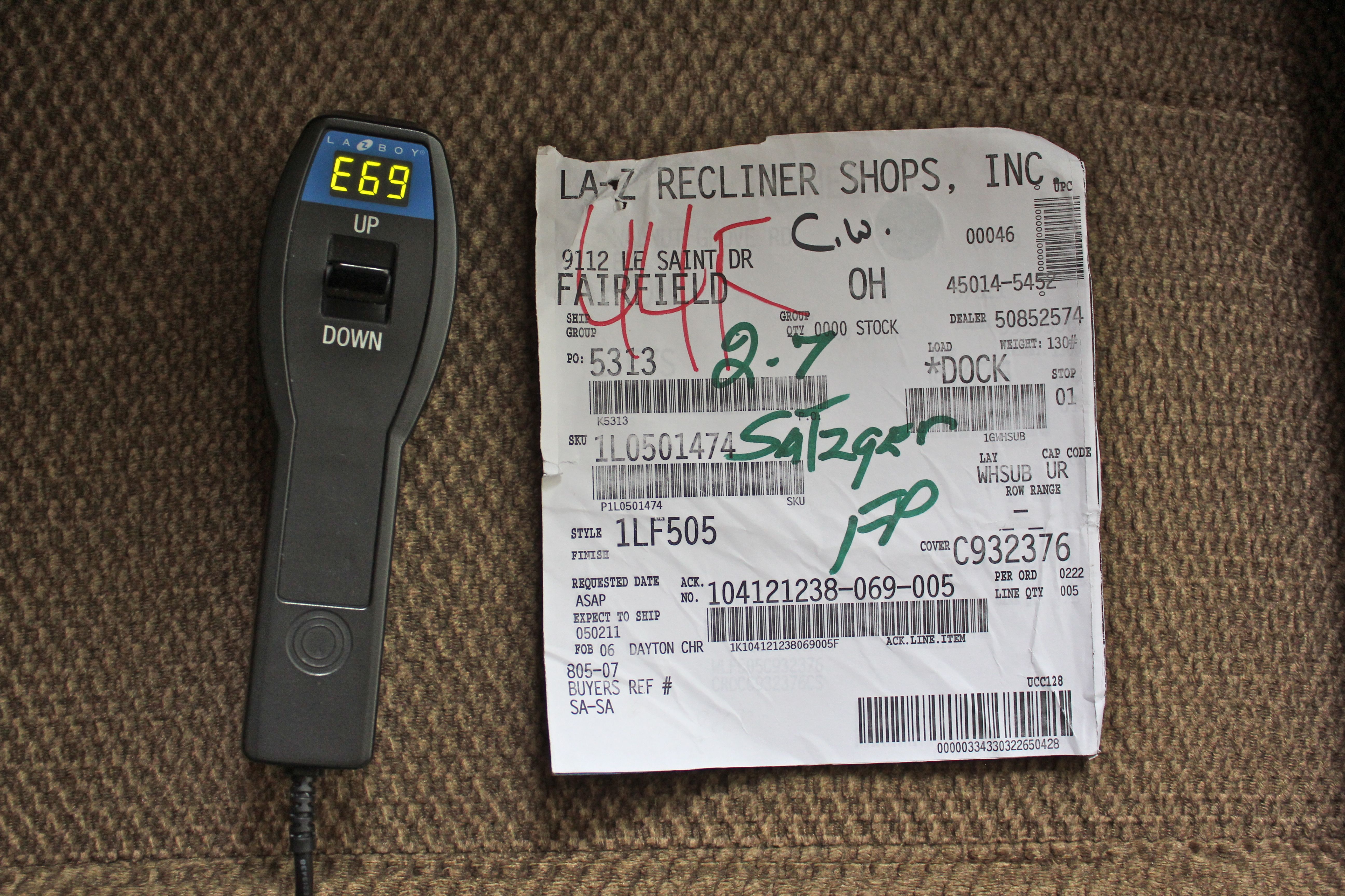 La-Z-Boy Luxury Lift Power Recliner