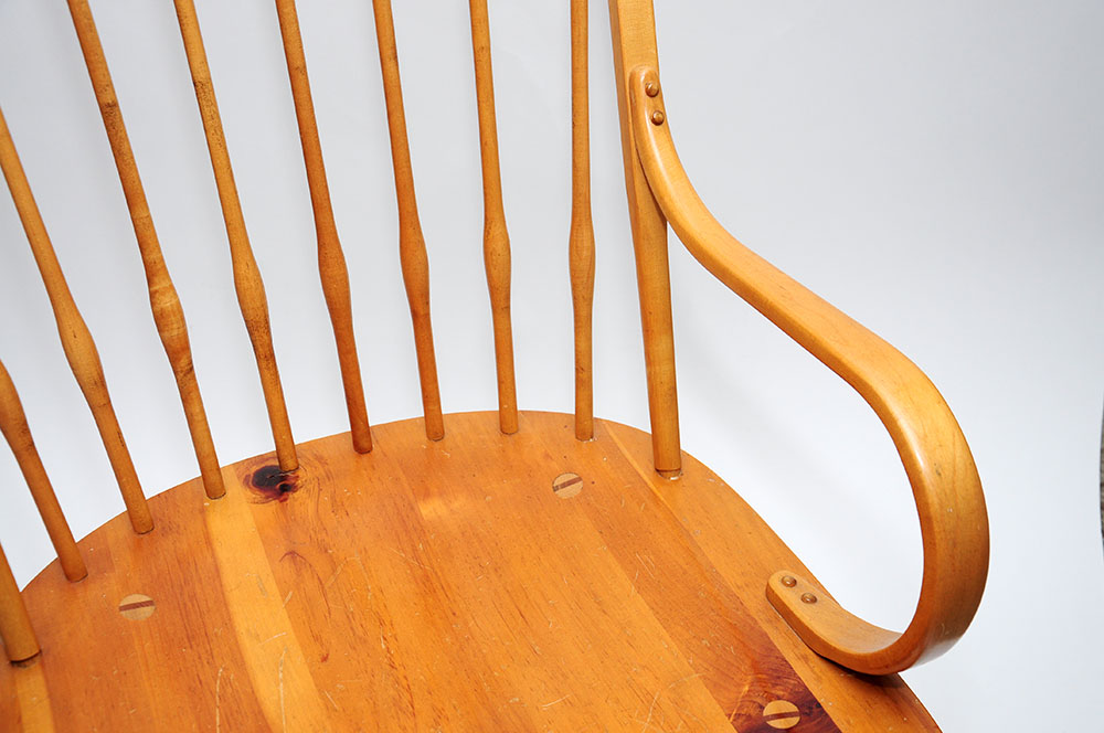 Ethan Allen Bow Back Rocking Chair