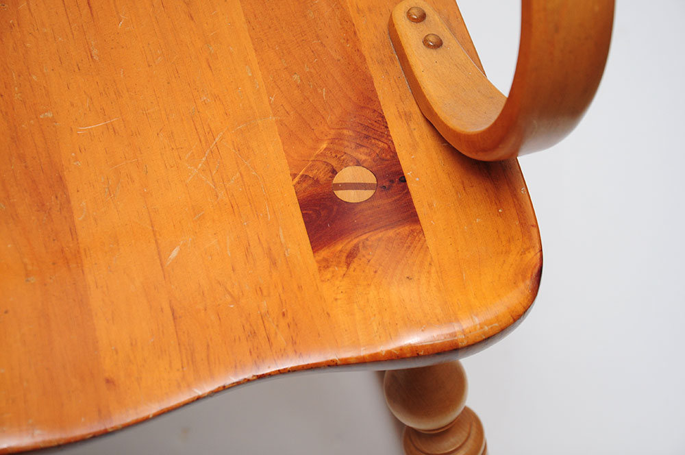 Ethan Allen Bow Back Rocking Chair