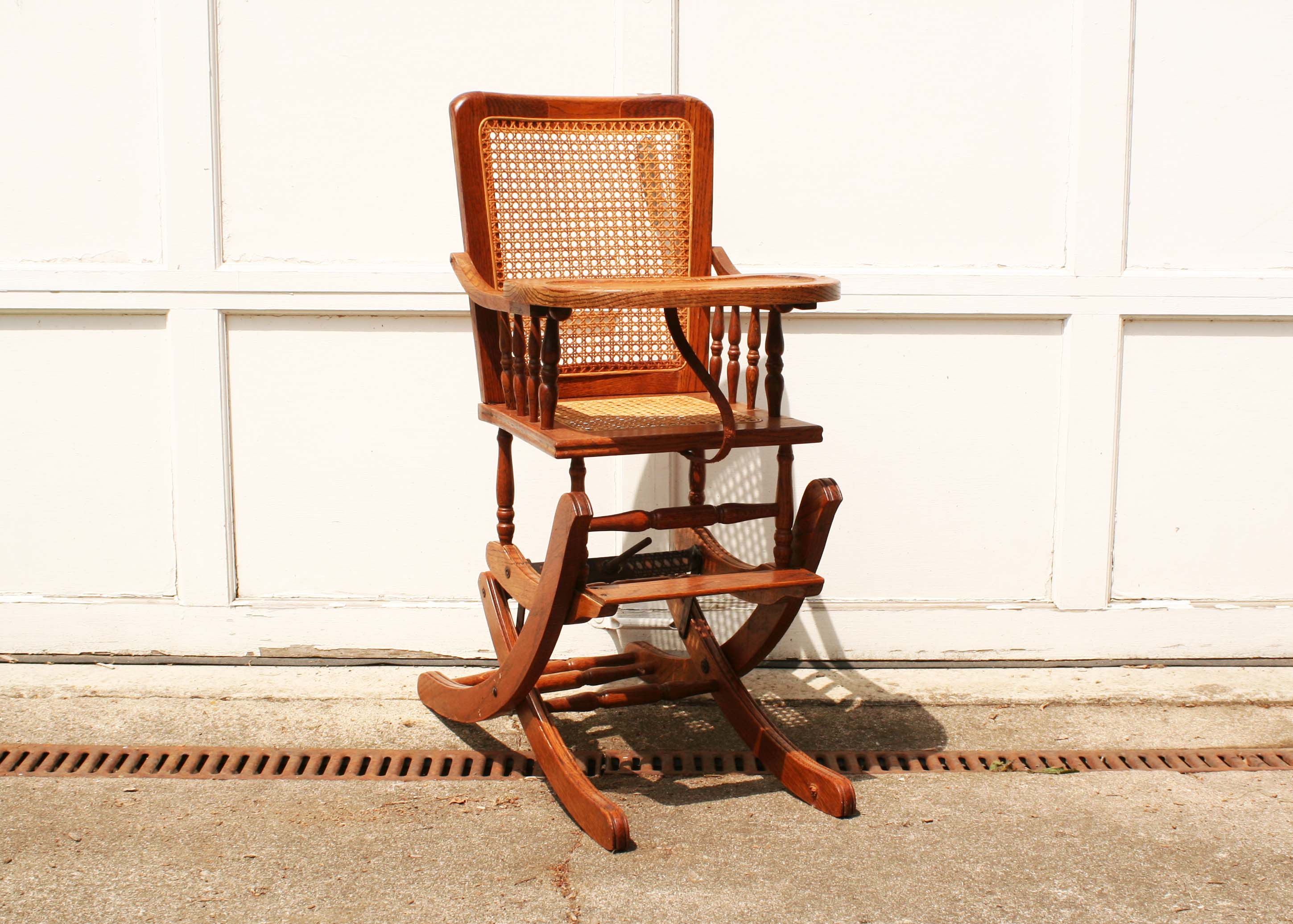 Vintage Convertible High Chair and Rocker