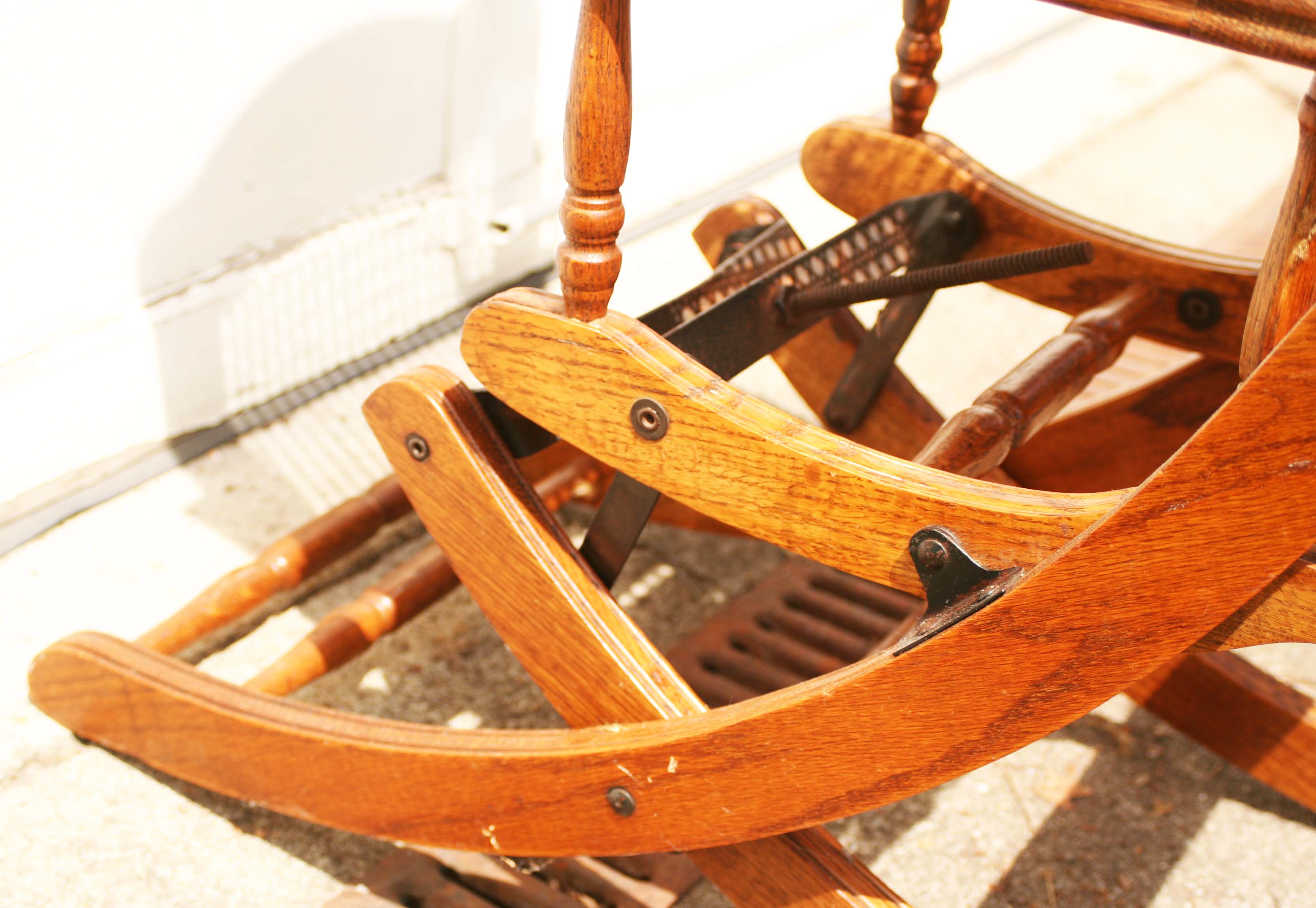 Vintage Convertible High Chair and Rocker